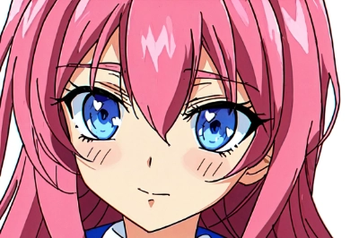 一昔前のアニメの女の子