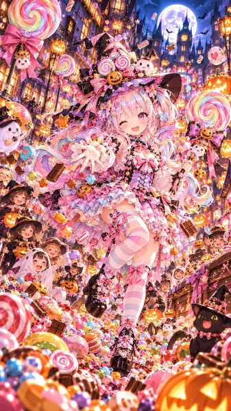 夢咲キャンディ「お菓子の魔女の大暴走」
