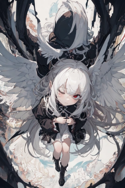 お目覚め（後ろにpersona）