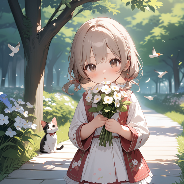 心を込めて花束を☆