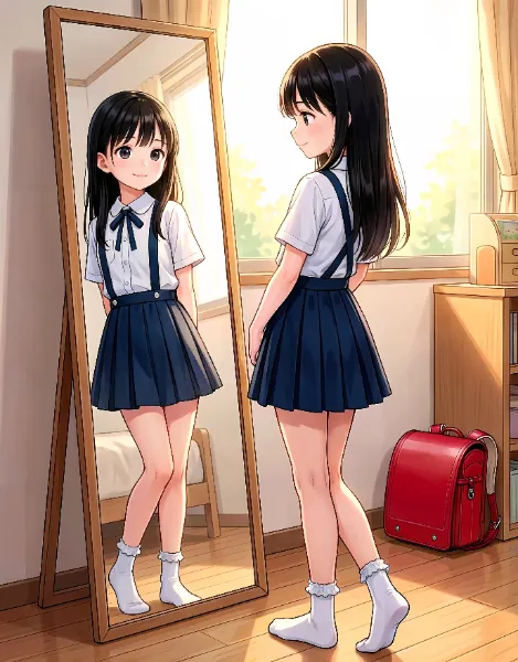 朝の身だしなみチェック（連作2/20）