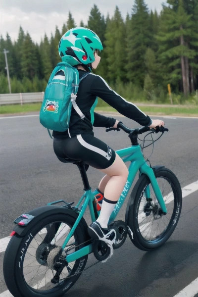 自転車女子