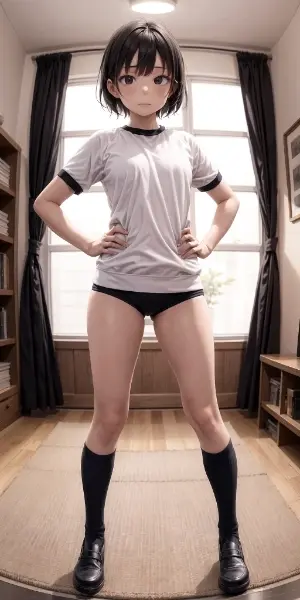 体操服の女の子