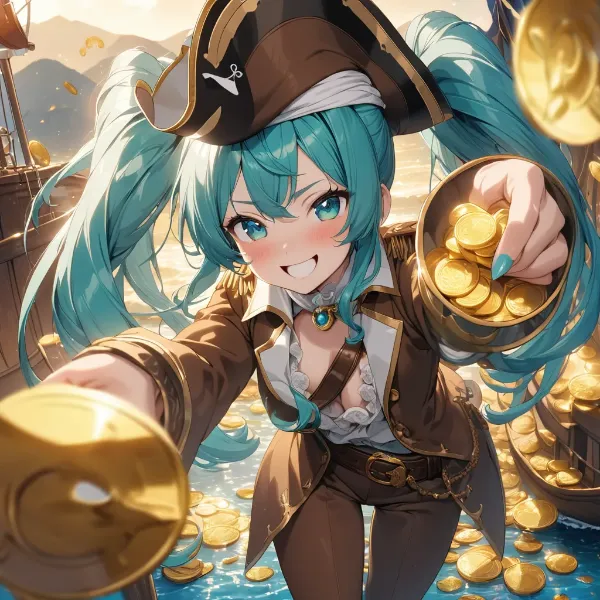 海賊ミクの宝物