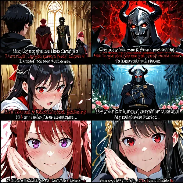紅瞳の祈りと暗黒騎士