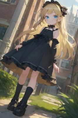 金髪少女