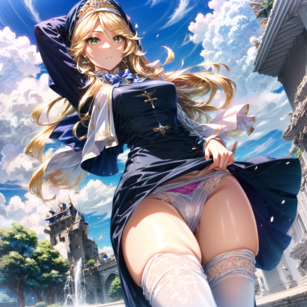 シャロンのパンチラがエロすぎて