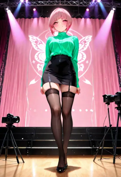 ステージの蝶 魅惑のデビュー