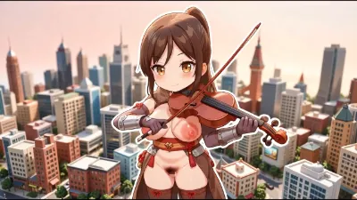 街の中心で奏でる