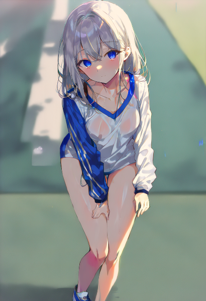 陸上の女の子 ☆