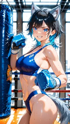 🐺 さよなら、ストレス！ 〜全部まとめてぶっ飛ばす！〜🥊💙
