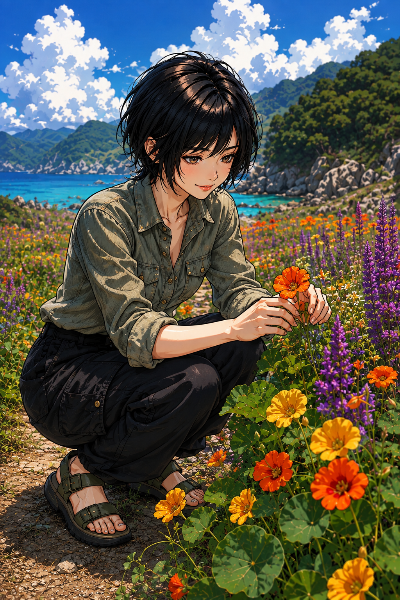 9/6 誕生花 ナスタチウム、ミソハギ（アース）