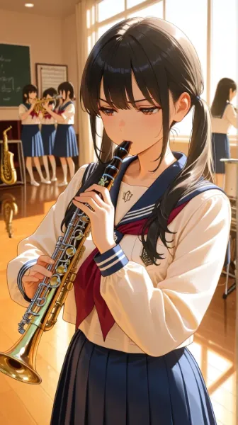 吹奏楽部の部員
