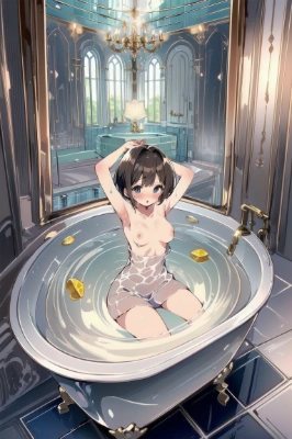 冬至の日に浪漫ガラス張り風呂で柚子湯に入る娘を眺めつつ：③+おまけ