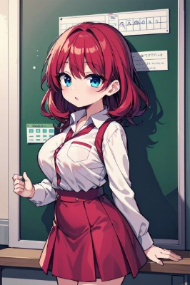 赤毛の女の子