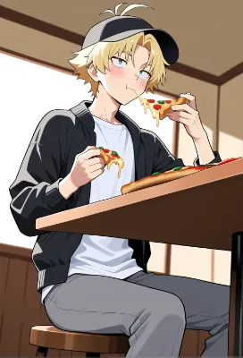 ピザうめぇ。