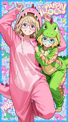 着ぐるみメガネっ娘