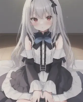 じっと見る