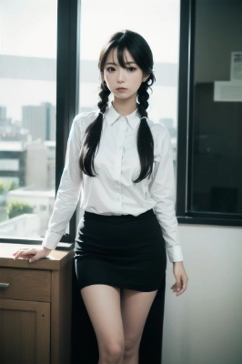 オフィスのOL姉さん