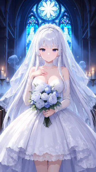 真夜中の幽霊の花嫁