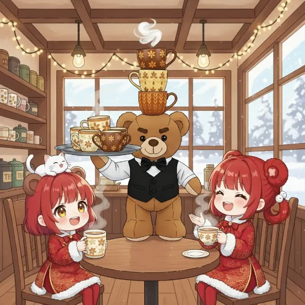 🧸「チャイチャイチャイ」の巻き🍵🏝