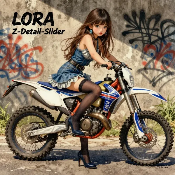 街の風を切り裂く少女の疾走