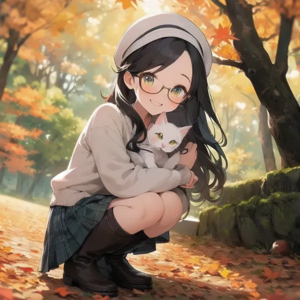 子猫ちゃんの顔が微妙…