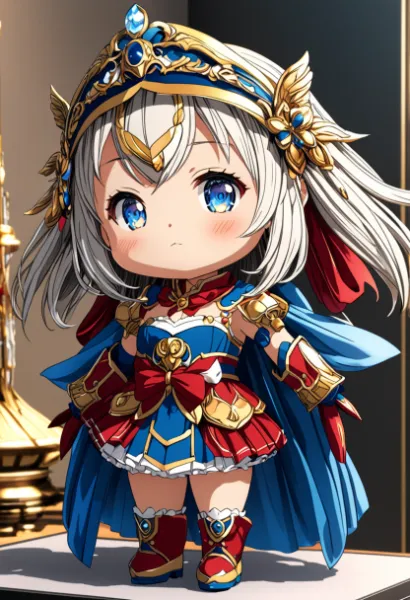 小さな王女の秘められた勇気