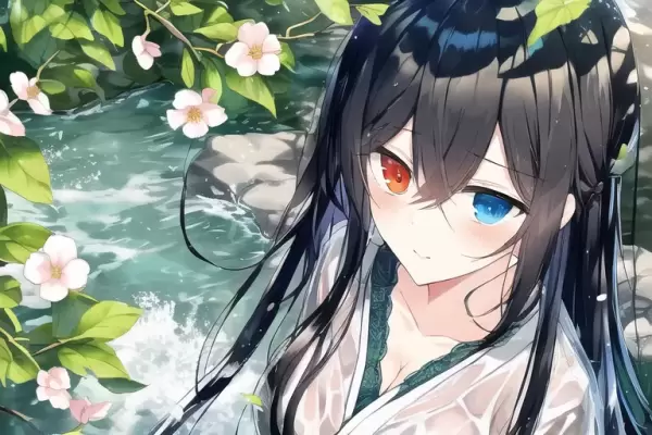 春の水は暖かい…