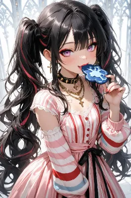 青いクッキー食べてるやつ