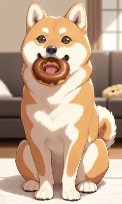 今日のおやつだワン