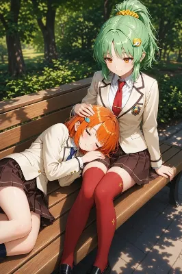 仲良し姉妹
