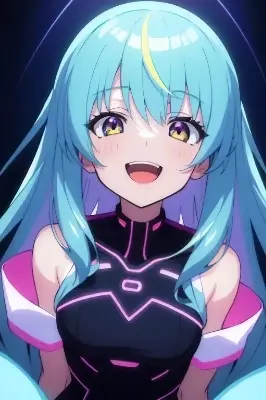 にっこり
