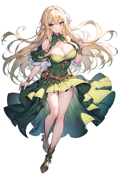 各色エルフちゃん