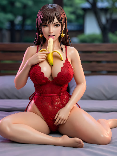 主婦まゆみさんのバナナ🍌狩フィギュア💘