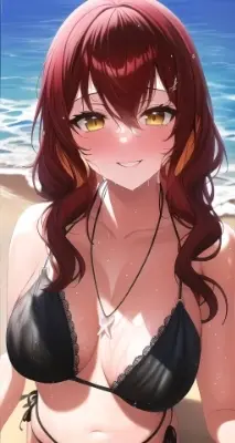 水着の幼馴染