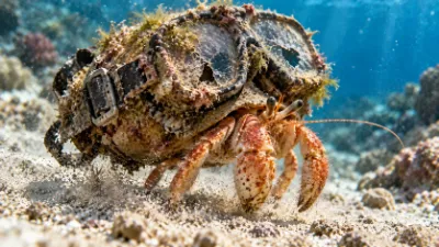 変な海の生き物　上