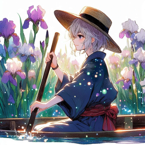 菖蒲華（あやめ・はなさく）