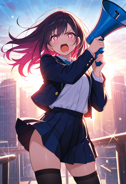 街に響く情熱の叫び