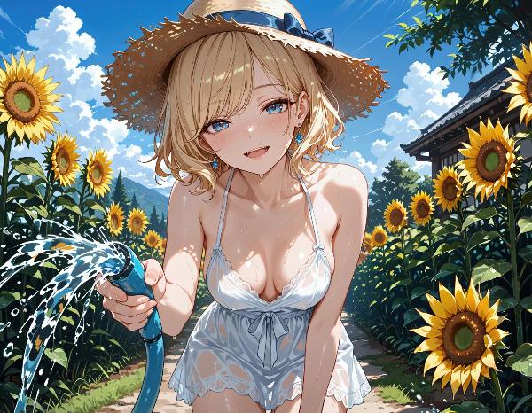 水撒き