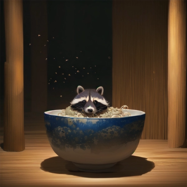 たぬきそば（リアル）