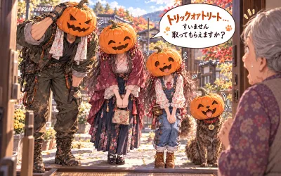 トリックオアトリート・・・ちょっと助けてください！！🎃🤣