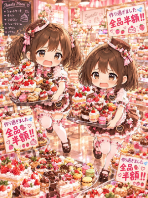 魔法のお菓子屋さんの大失敗！
