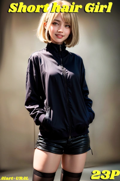 Short hair ショートヘアーの女の子