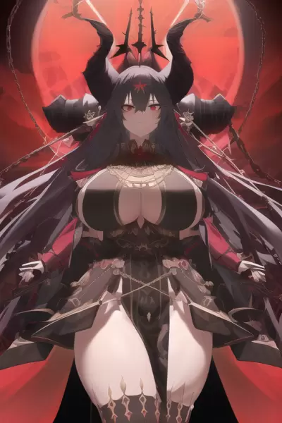 角の生えた女の子ラスト