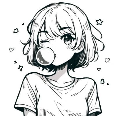 チューインガム女子