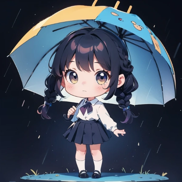 雨の日は憂鬱だわ