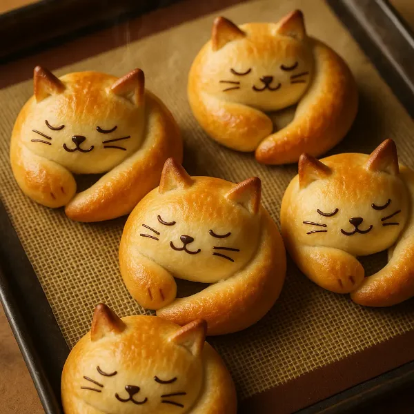 夢見る猫パンたちの午睡