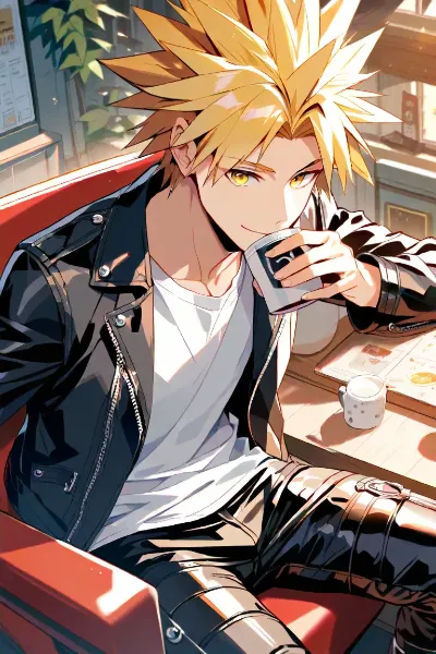 ある日の喫茶店（ＪＳちゃん）