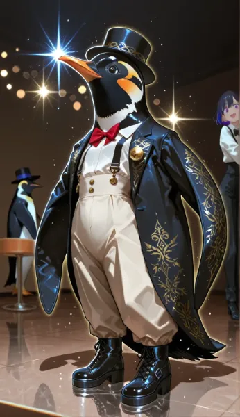 ペンギンのダンスショー